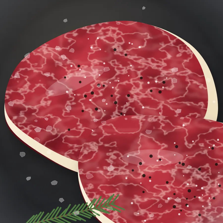 美國 Prime 肋眼牛排細節